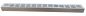 Preview: Edelstahlentwässerungsrinnen Bauhöhe 60 bis 80mm, Rost Längsschlitzdesign SET Typ 6
